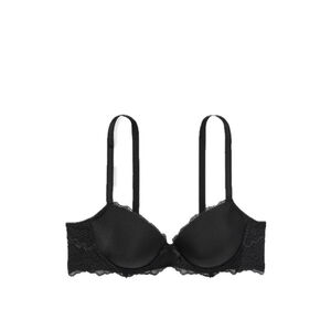 Victoria’s Secret Dream Angels Lace Lightly lined Demi Bra | Smooth Black - 30DD